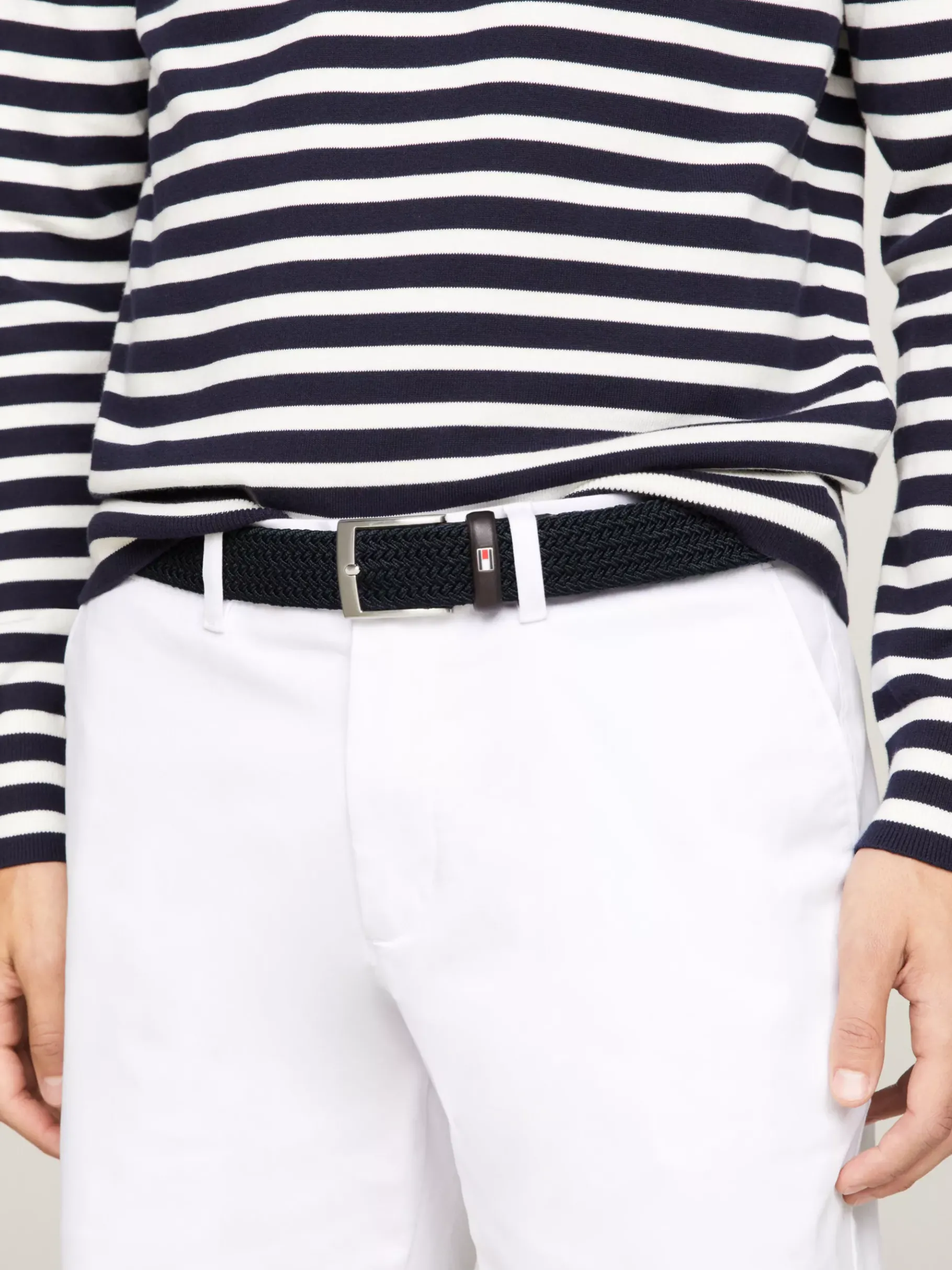Tommy Hilfiger Adan Gürtel aus geflochtenem Stretch-Gurtband SKY CAPTAIN Best