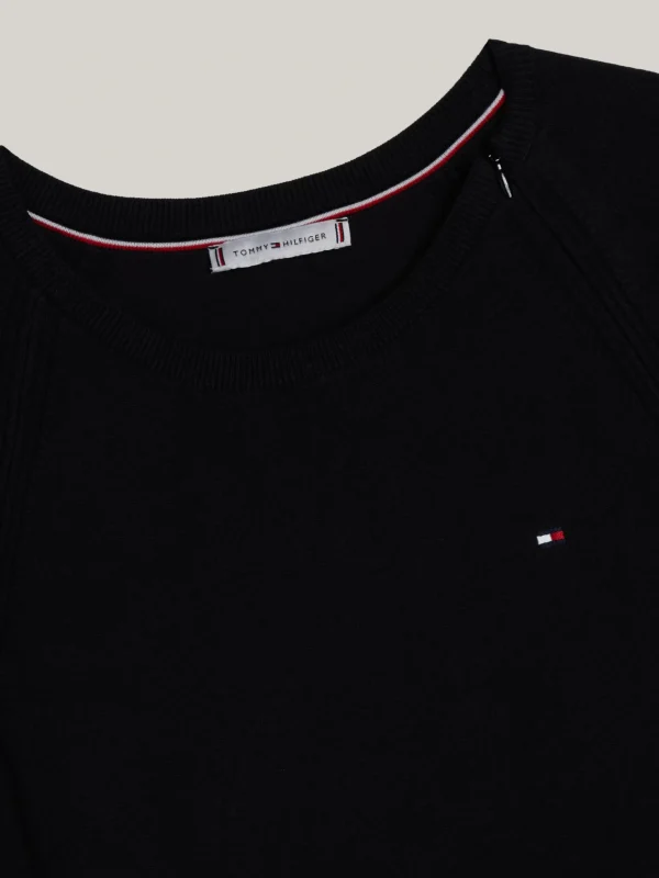 Tommy Hilfiger Adaptive Fit-and-Flare-Kleid aus Jersey BLACK Shop