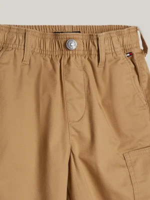 Tommy Hilfiger Adaptive gewebte Skater-Hose CLASSIC KHAKI Flash Sale