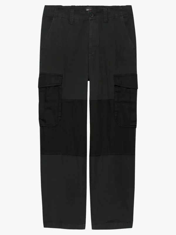 Tommy Hilfiger Aiden Baggy Fit Ripstop-Cargohose BLACK Sale