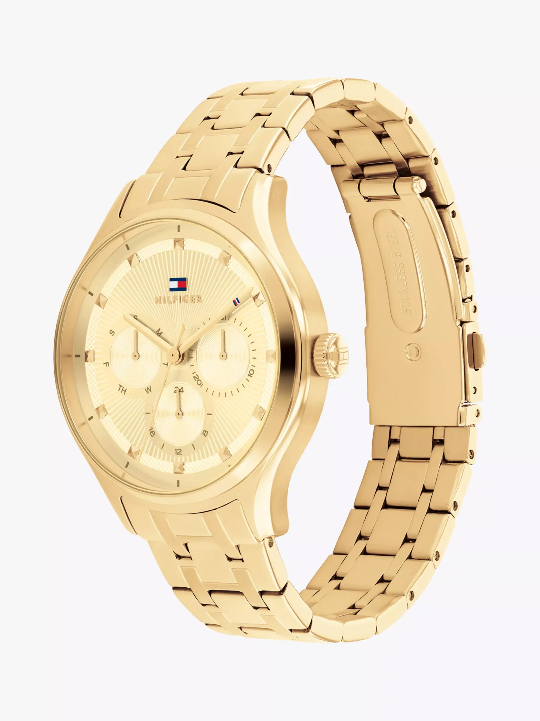 Tommy Hilfiger Armbanduhr aus veretem Edelstahl GOLD Best