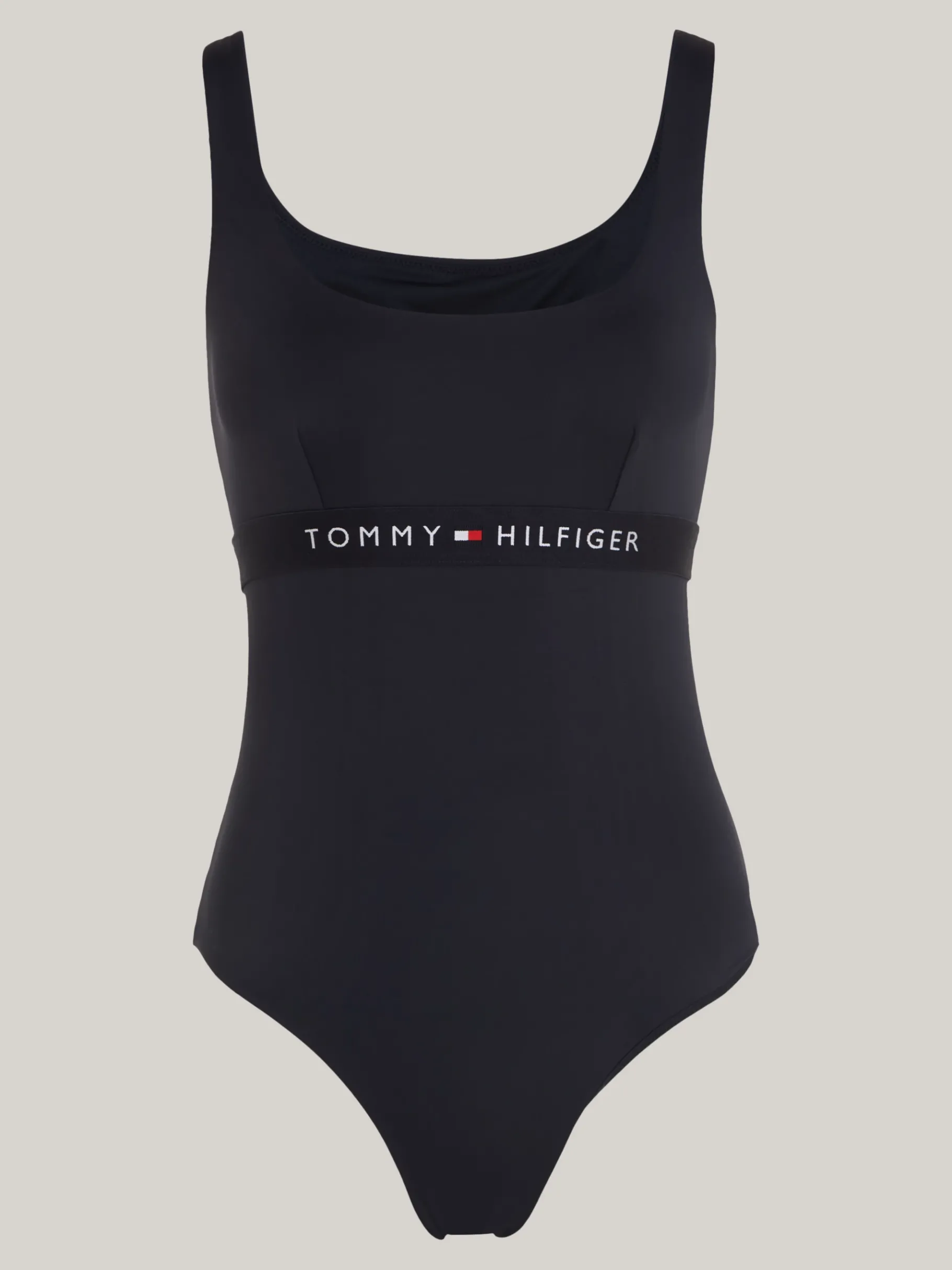 Tommy Hilfiger Badeanzug mit Karo-Print DESERT SKY Discount