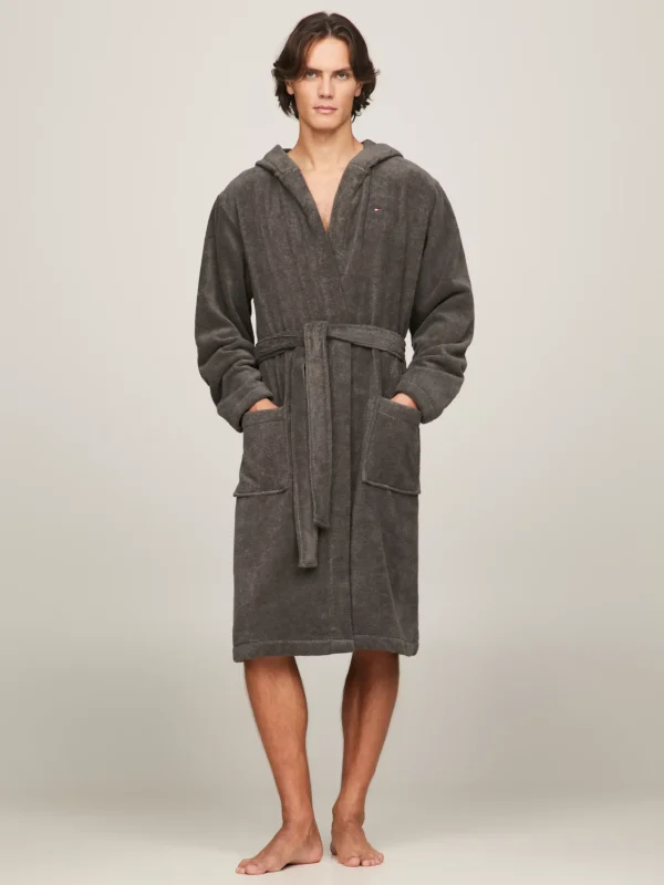 Tommy Hilfiger Bademantel mit Kapuze MAGNET Best