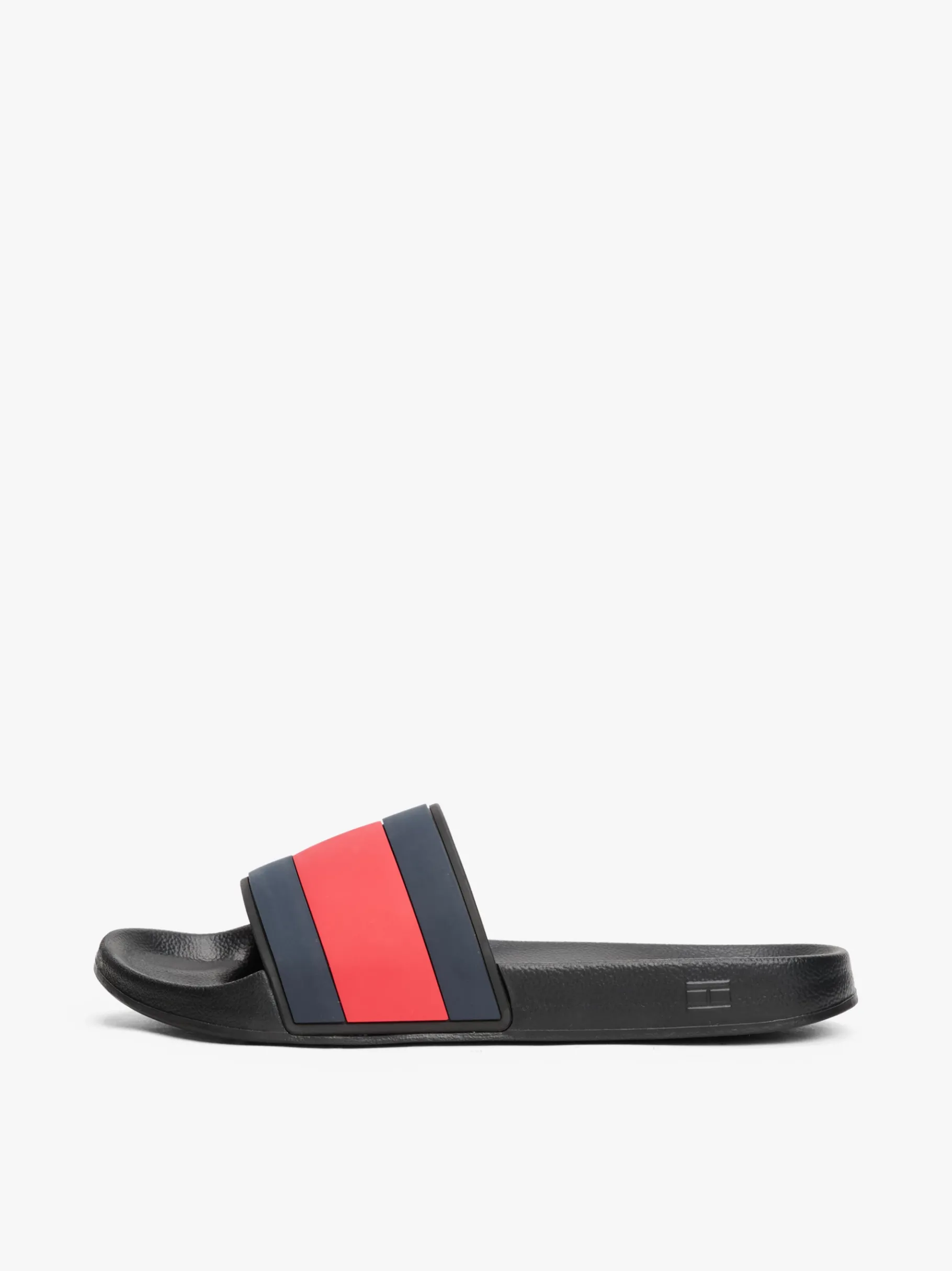 Tommy Hilfiger Badeschuh mit Flag-Riemen BLACK Fashion