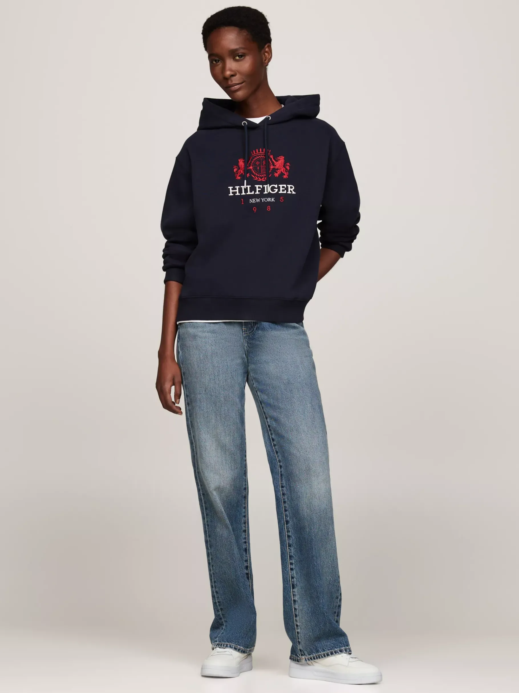 Tommy Hilfiger Basketball-Sneaker mit Flag aus Emaille ANCIENT WHITE/HERITAGE PINK Shop