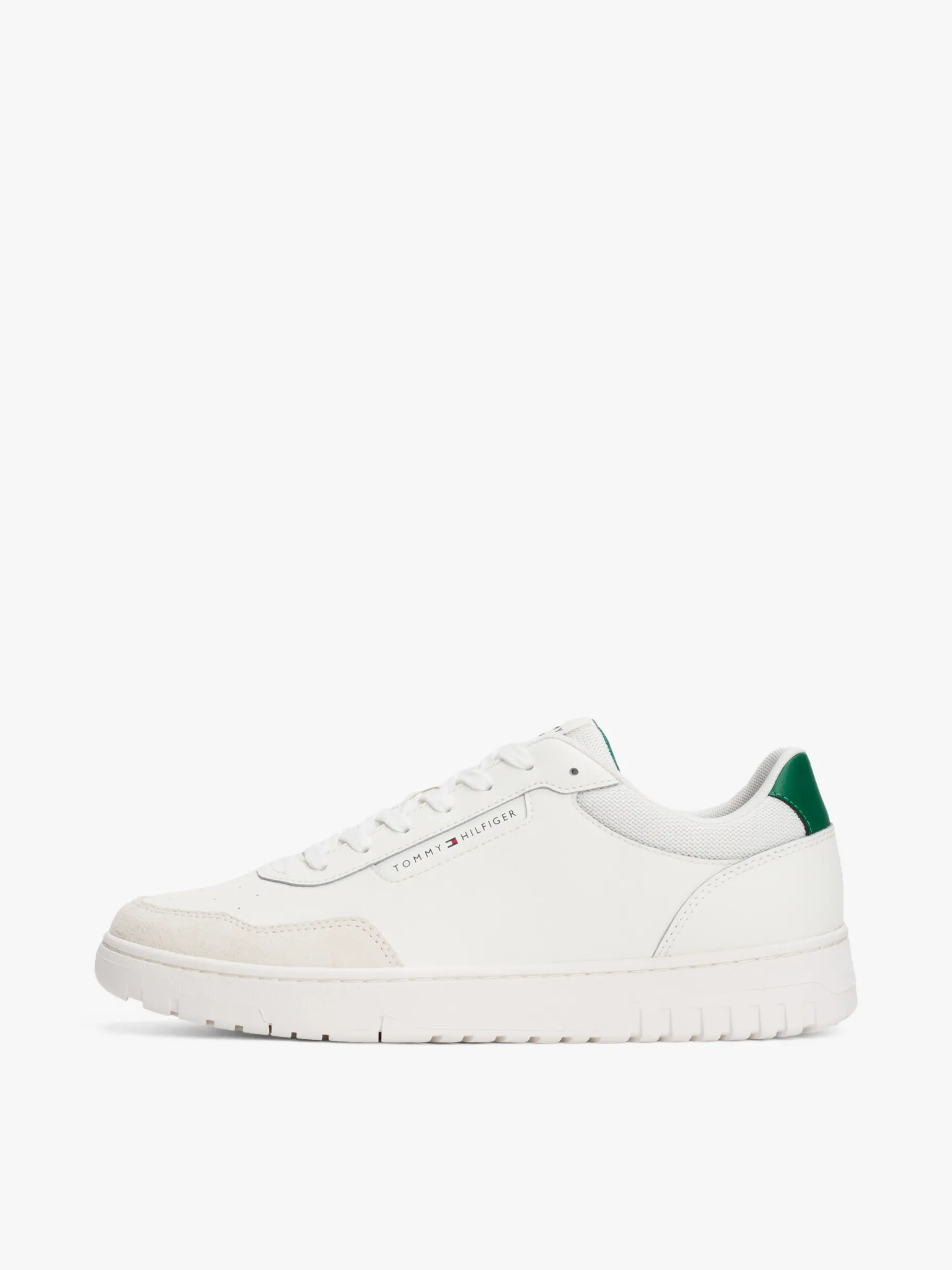 Tommy Hilfiger Basketball-Sneaker mit verschiedenen Strukturen ECRU Best