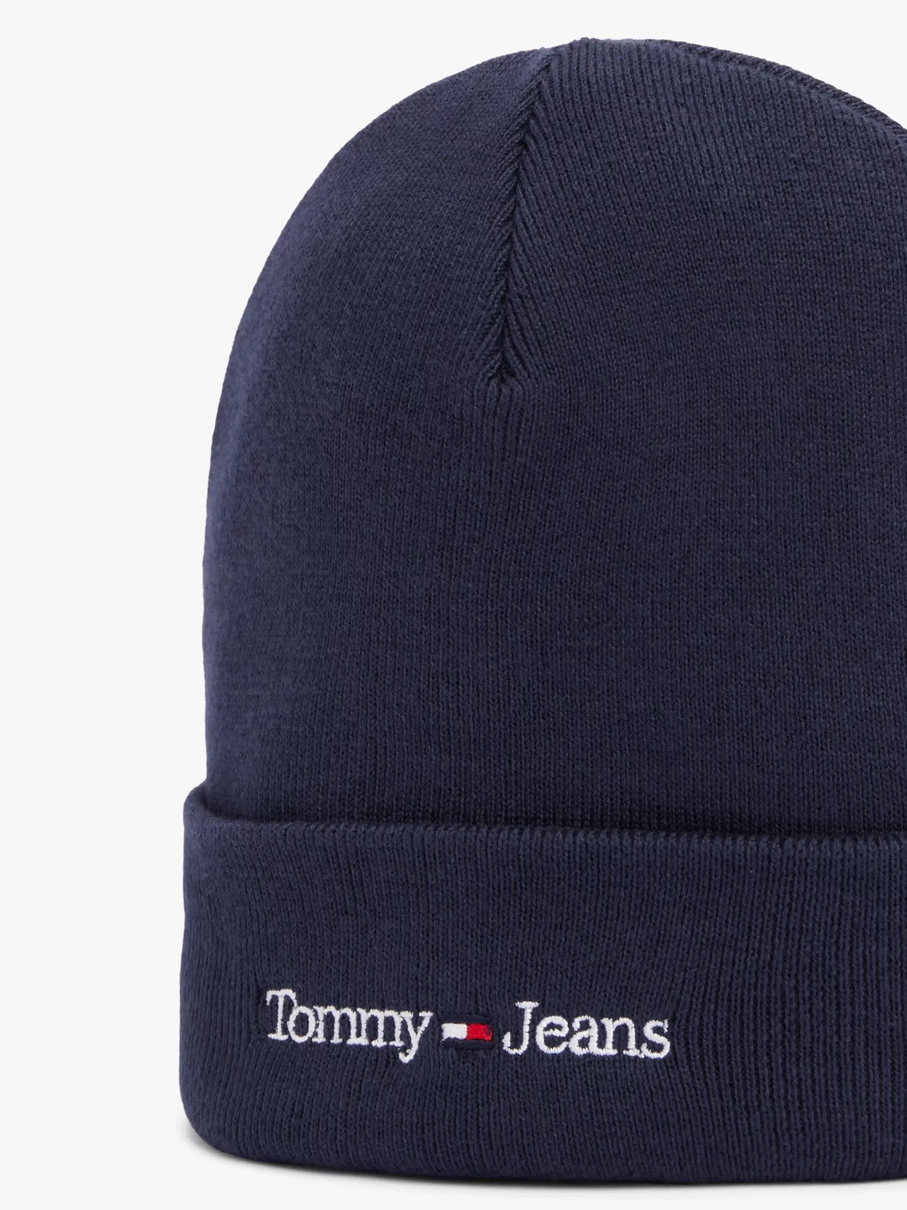 Tommy Hilfiger Beanie mit aufgesticktem Logo TWILIGHT NAVY Cheap