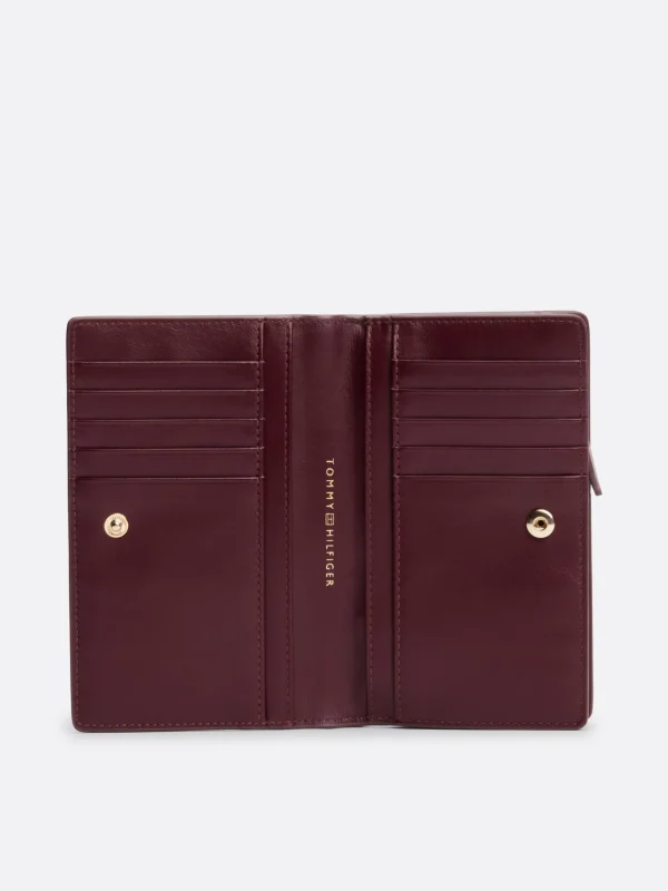 Tommy Hilfiger Bifold-Brieftasche aus Leder OXBLOOD Discount