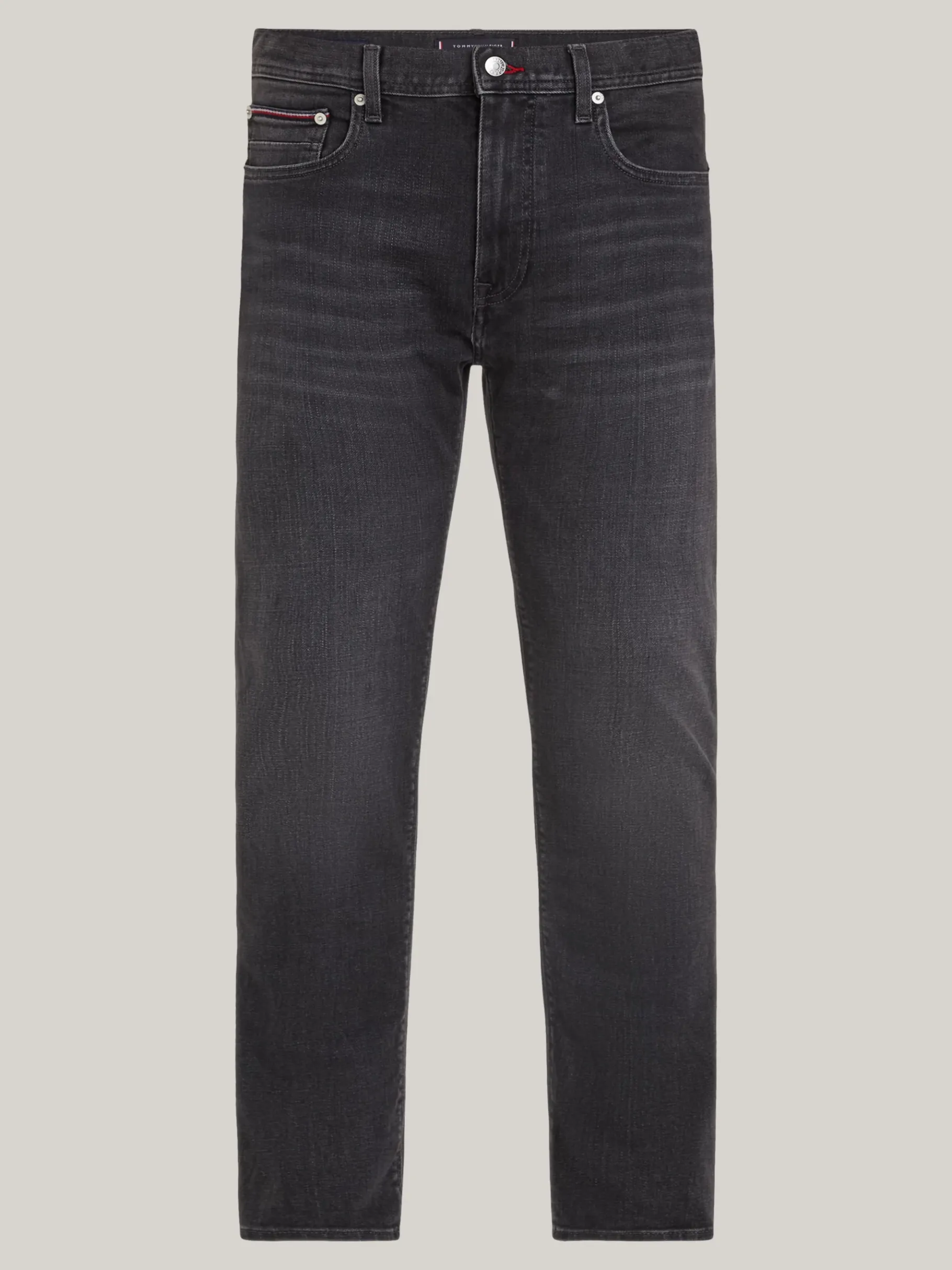 Tommy Hilfiger Bleecker schwarze Slim Jeans mit Fade-Effekt STARK BLACK Best