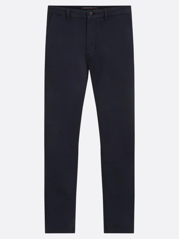 Tommy Hilfiger Bleecker Slim Fit Stretch-Chinos aus Baumwolle DESERT SKY Outlet