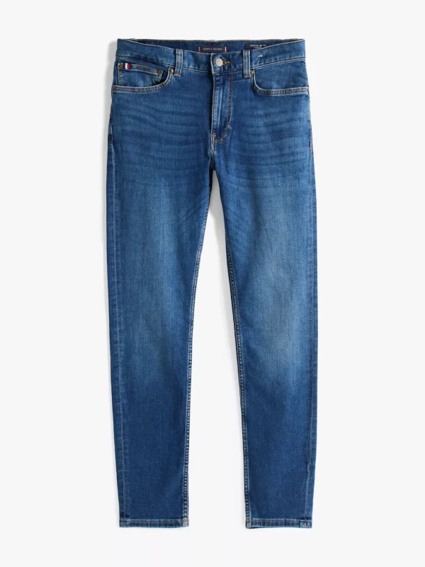 Tommy Hilfiger Bleecker TH Flex Slim Jeans MID BLUE Flash Sale