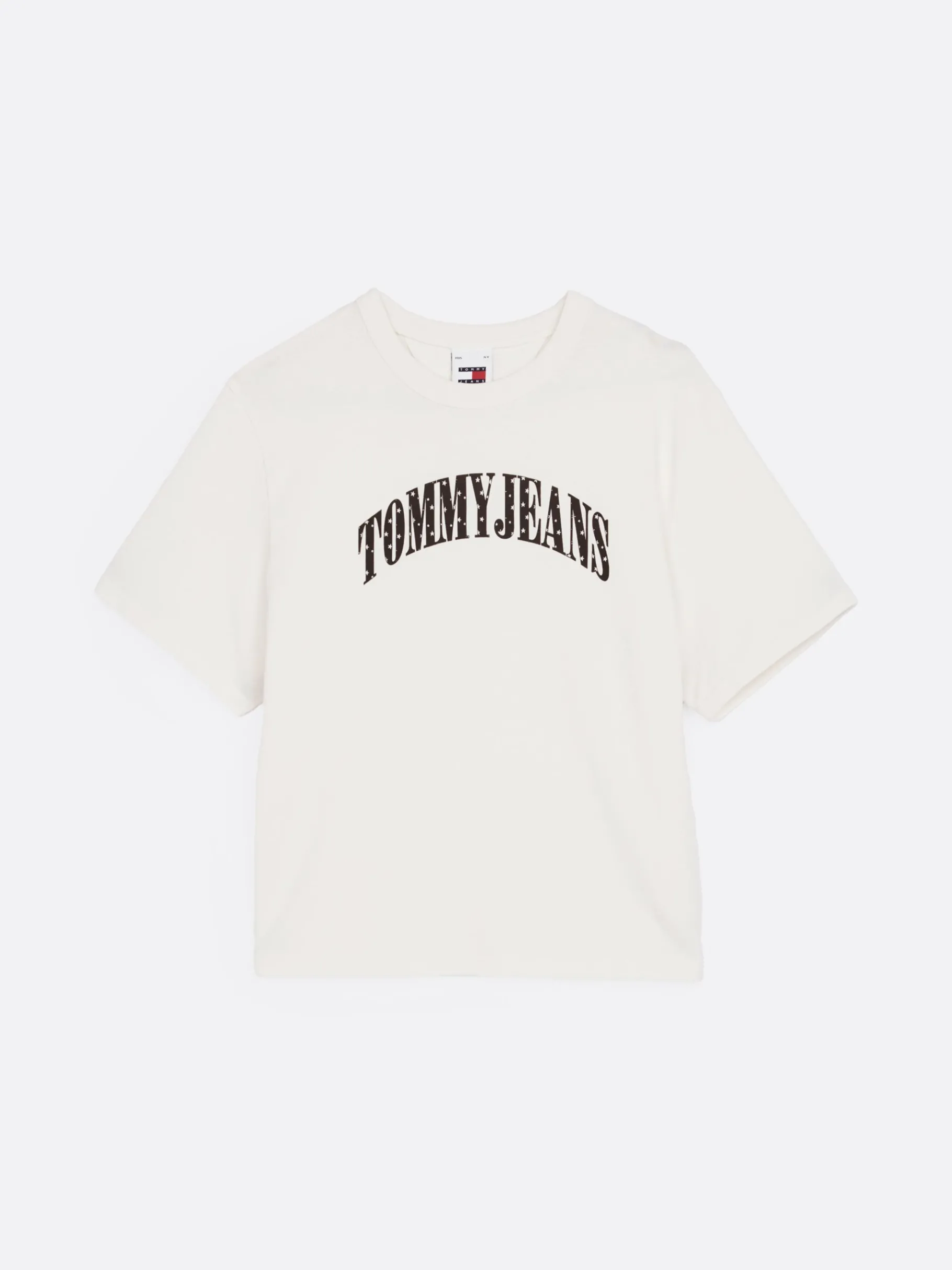 Tommy Hilfiger Boxy Fit T-Shirt mit Logo-Applikation IVORY Hot
