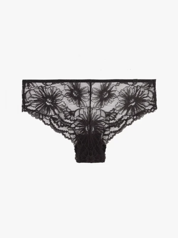 Tommy Hilfiger Brazilian-Slip aus Blumenspitze BLACK Hot