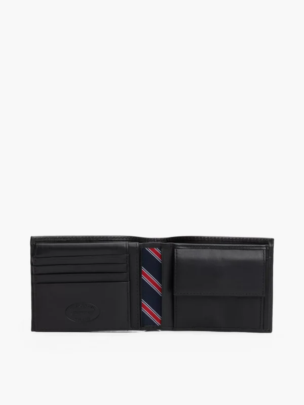 Tommy Hilfiger Brieftasche mit aufklappbarem Fach BLACK Shop