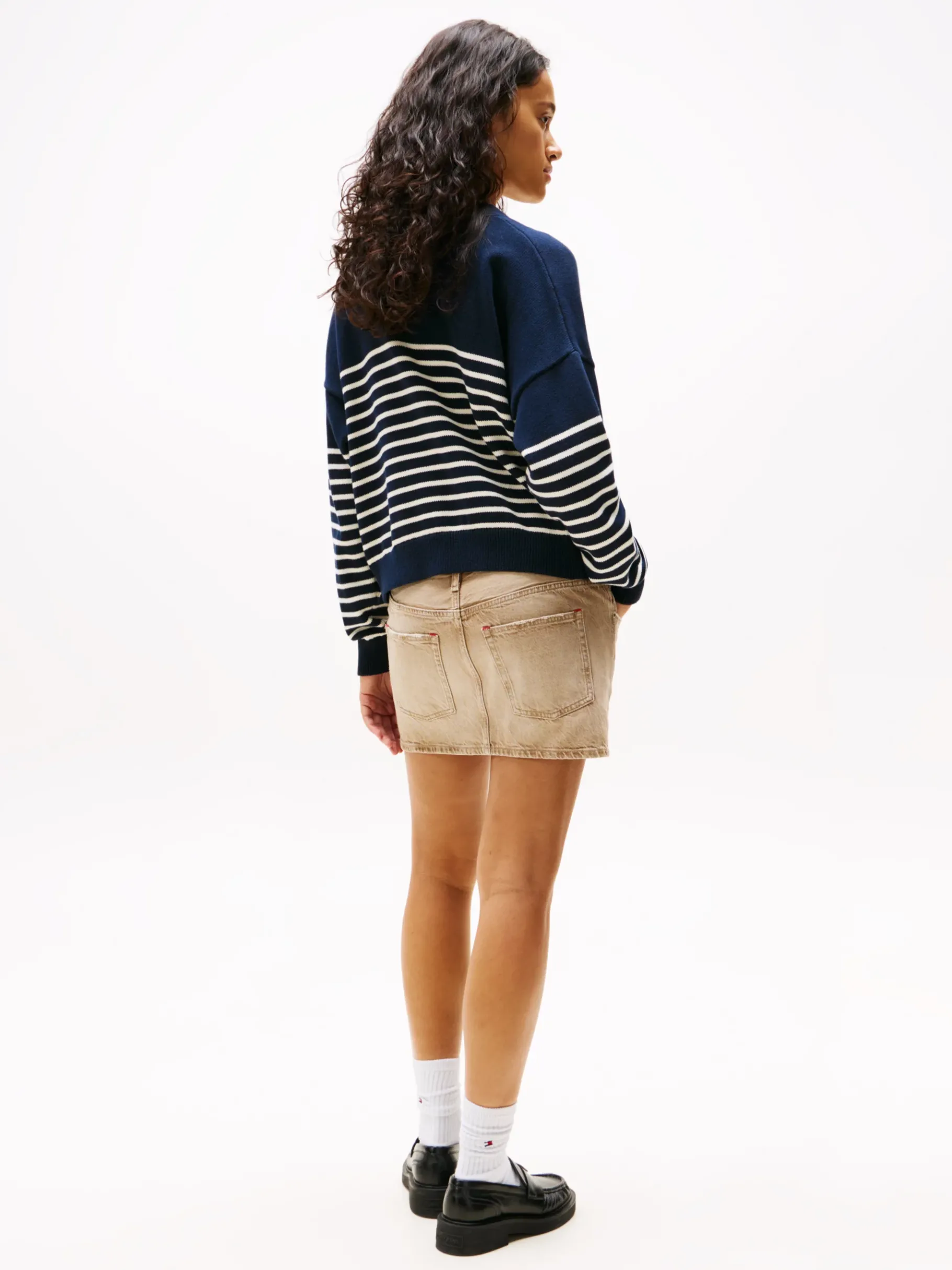 Tommy Hilfiger Cardigan mit Tommy-Badge DARK NIGHT NAVY Clearance