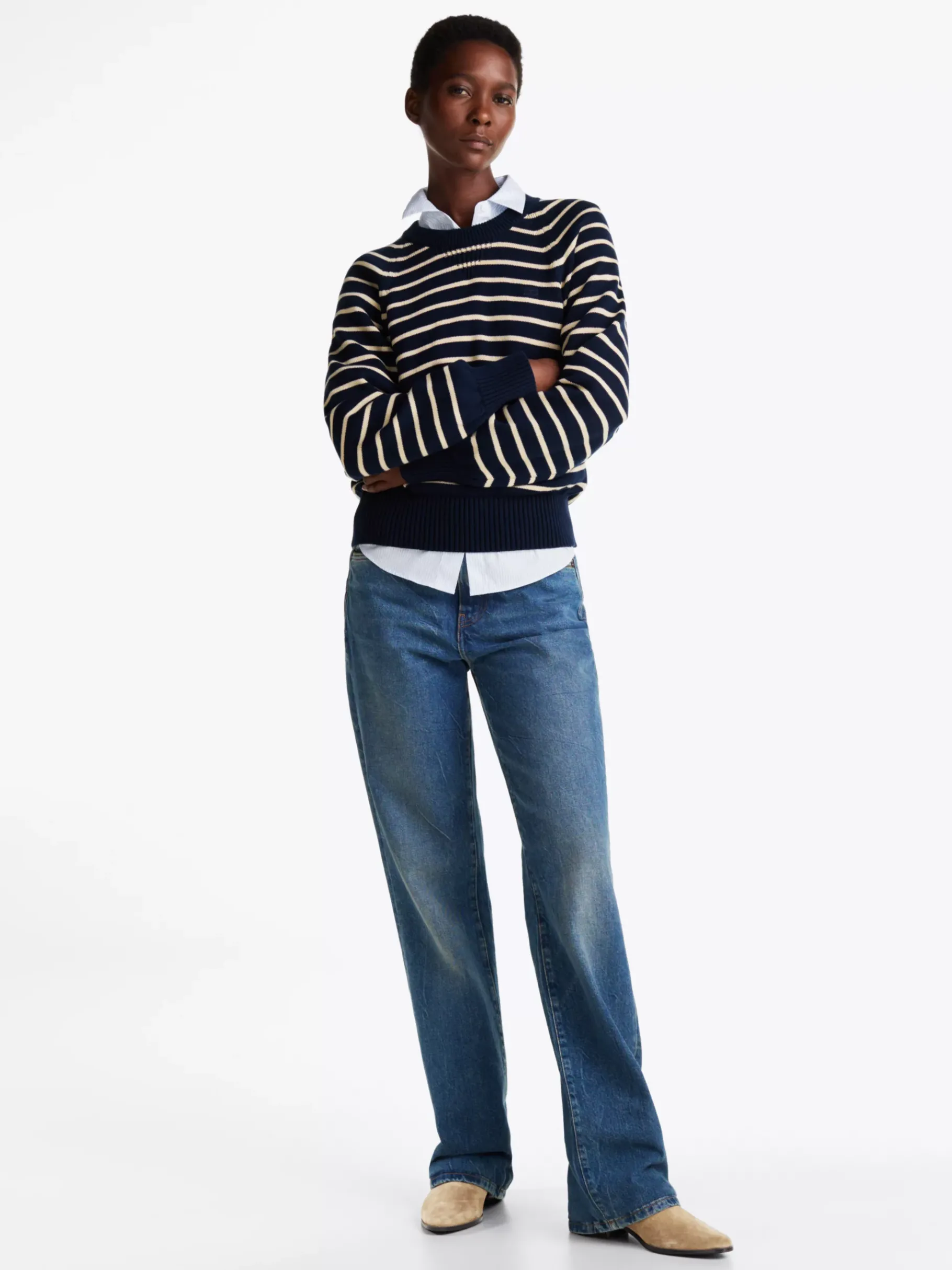 Tommy Hilfiger Chelsea-Boot aus Wildleder im Western-Stil SAFARI CANVAS Discount