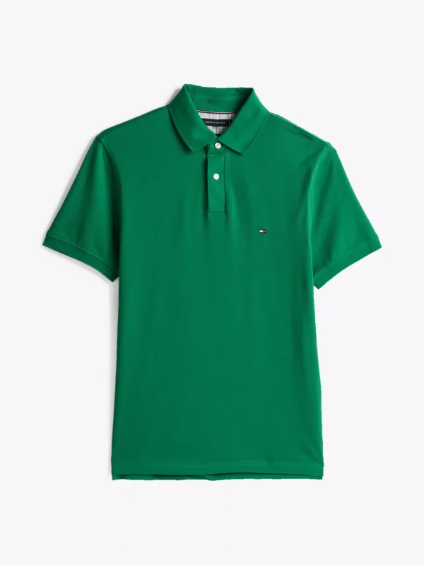 Tommy Hilfiger 1985 Collection Regular Fit Poloshirt NOUVEAU GREEN Best