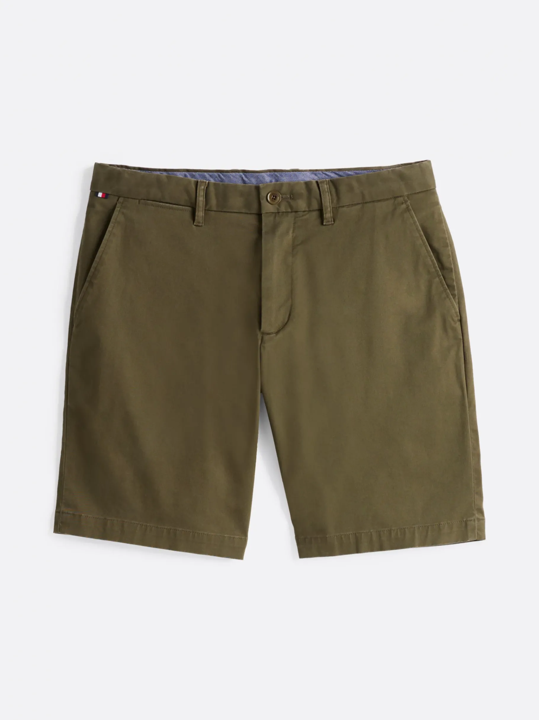 Tommy Hilfiger 1985 Collection Slim Fit Chino-Shorts ARMY GREEN Hot