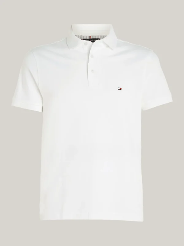 Tommy Hilfiger 1985 Collection Slim Fit Poloshirt WHITE Store