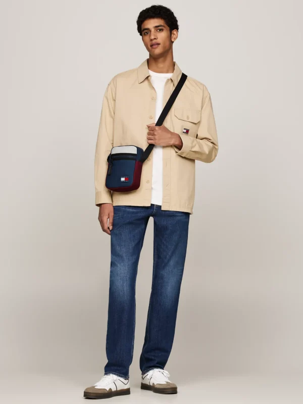 Tommy Hilfiger Color Block-Reportertasche mit gummiertem Logo WINTER CORPORATE Shop