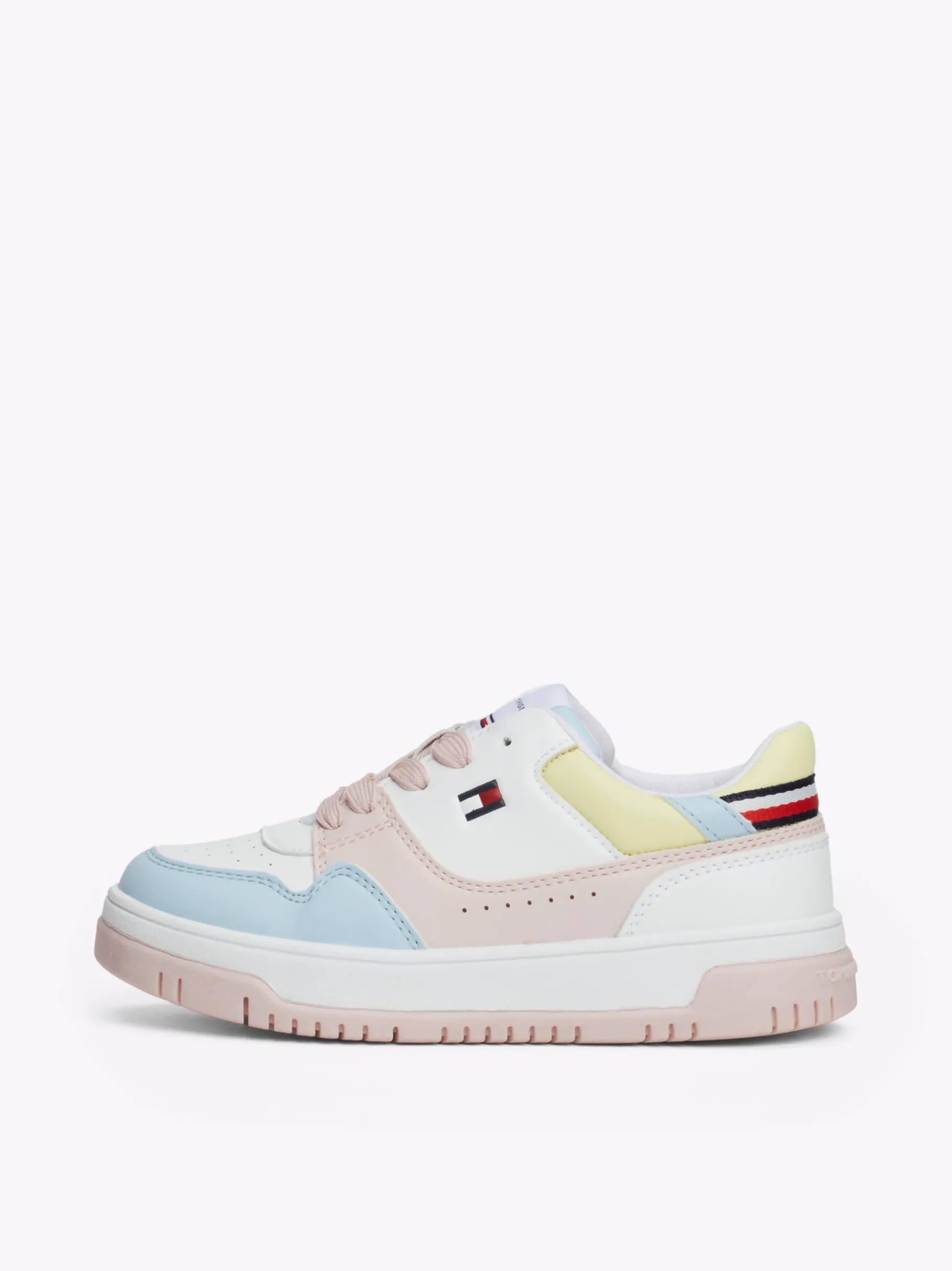 Tommy Hilfiger Color Block-Sneaker mit geriffelter Laufsohle MULTICOLOR Best