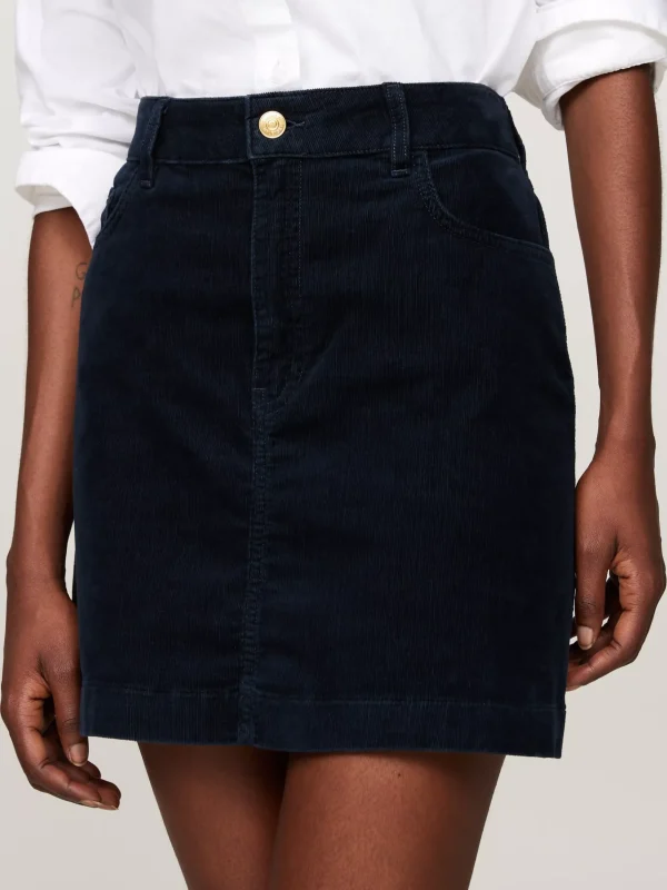 Tommy Hilfiger Cord-Minirock DESERT SKY Cheap