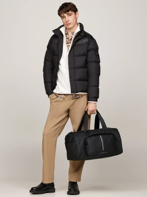 Tommy Hilfiger Corporate Dufflebag mit gewebtem Detail BLACK New