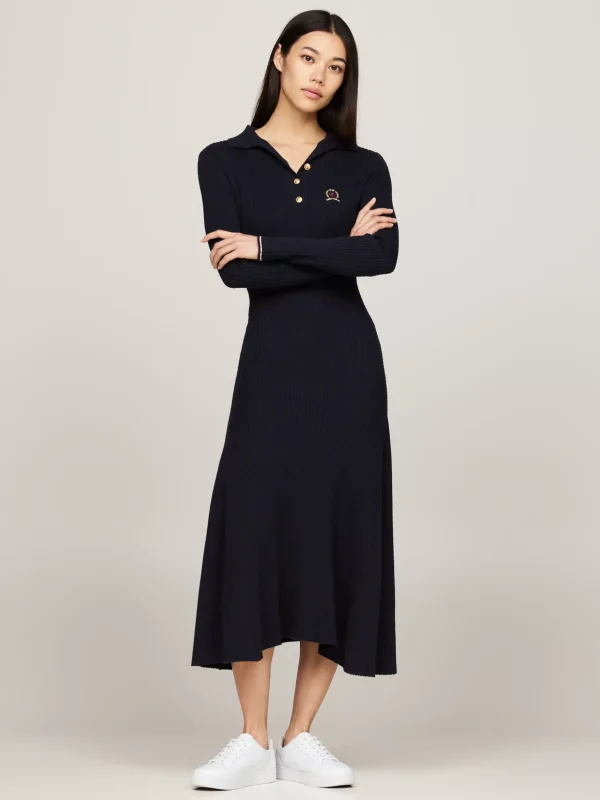 Tommy Hilfiger Court-Sneaker aus Leder mit Metallic-Logo WHITE Fashion