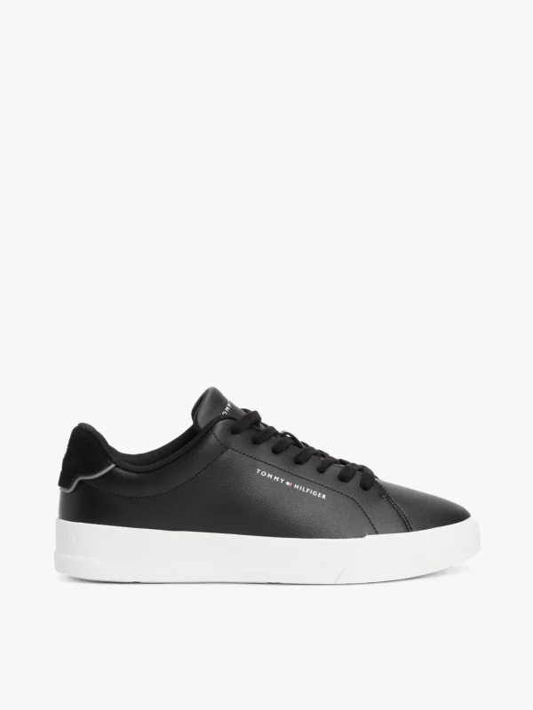 Tommy Hilfiger Court-Sneaker mit Logo BLACK Flash Sale