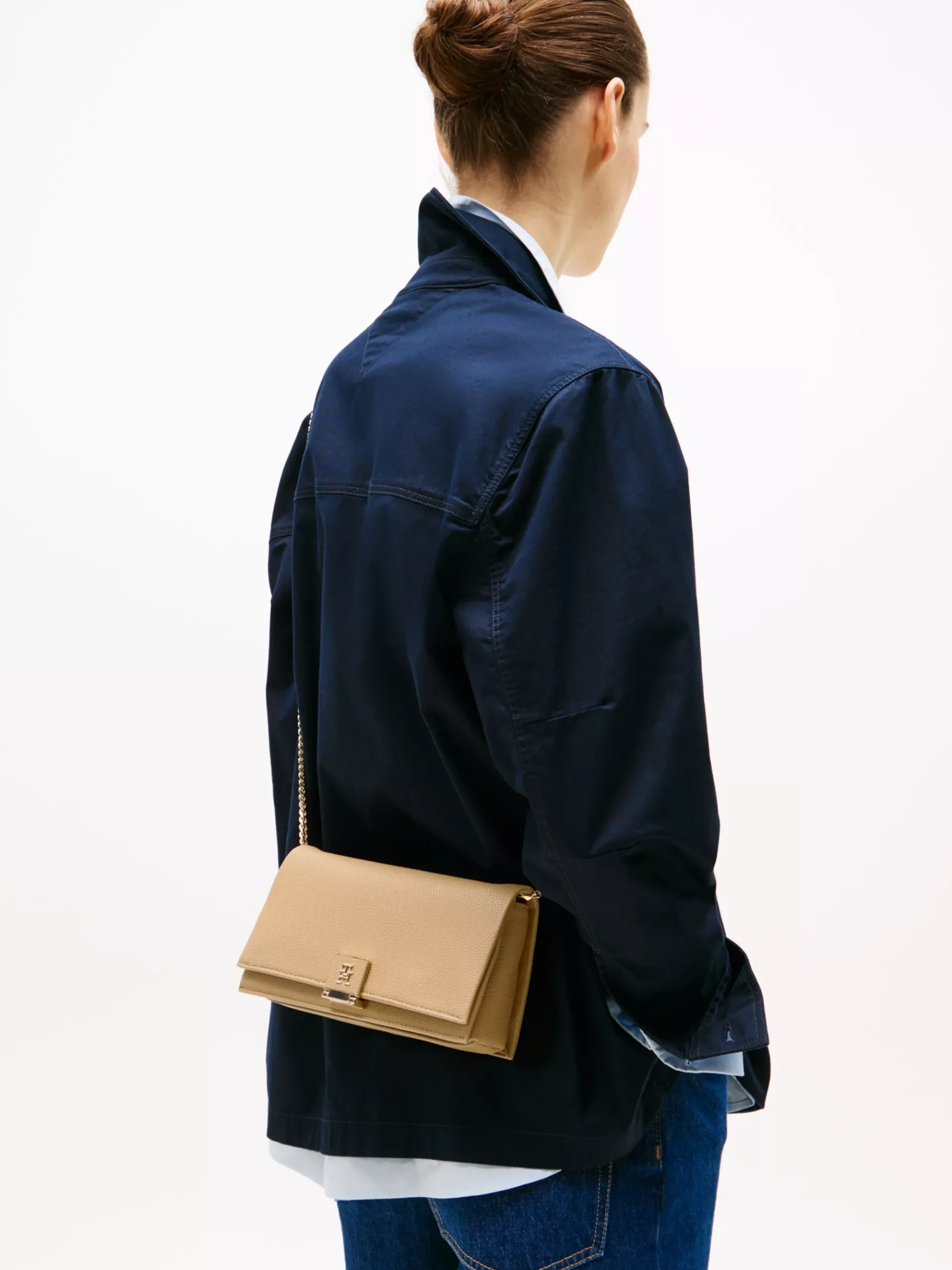 Tommy Hilfiger Crossbody-Tasche mit TH-Monogramm SAFARI CANVAS Outlet