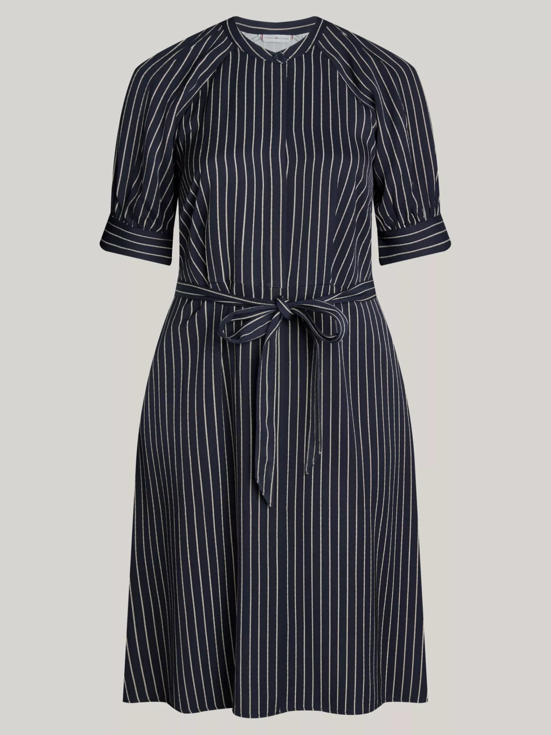 Tommy Hilfiger Curve Midi-Hemdkleid mit Seil-Streifen ROPE STP/ DESERT SKY Best Sale