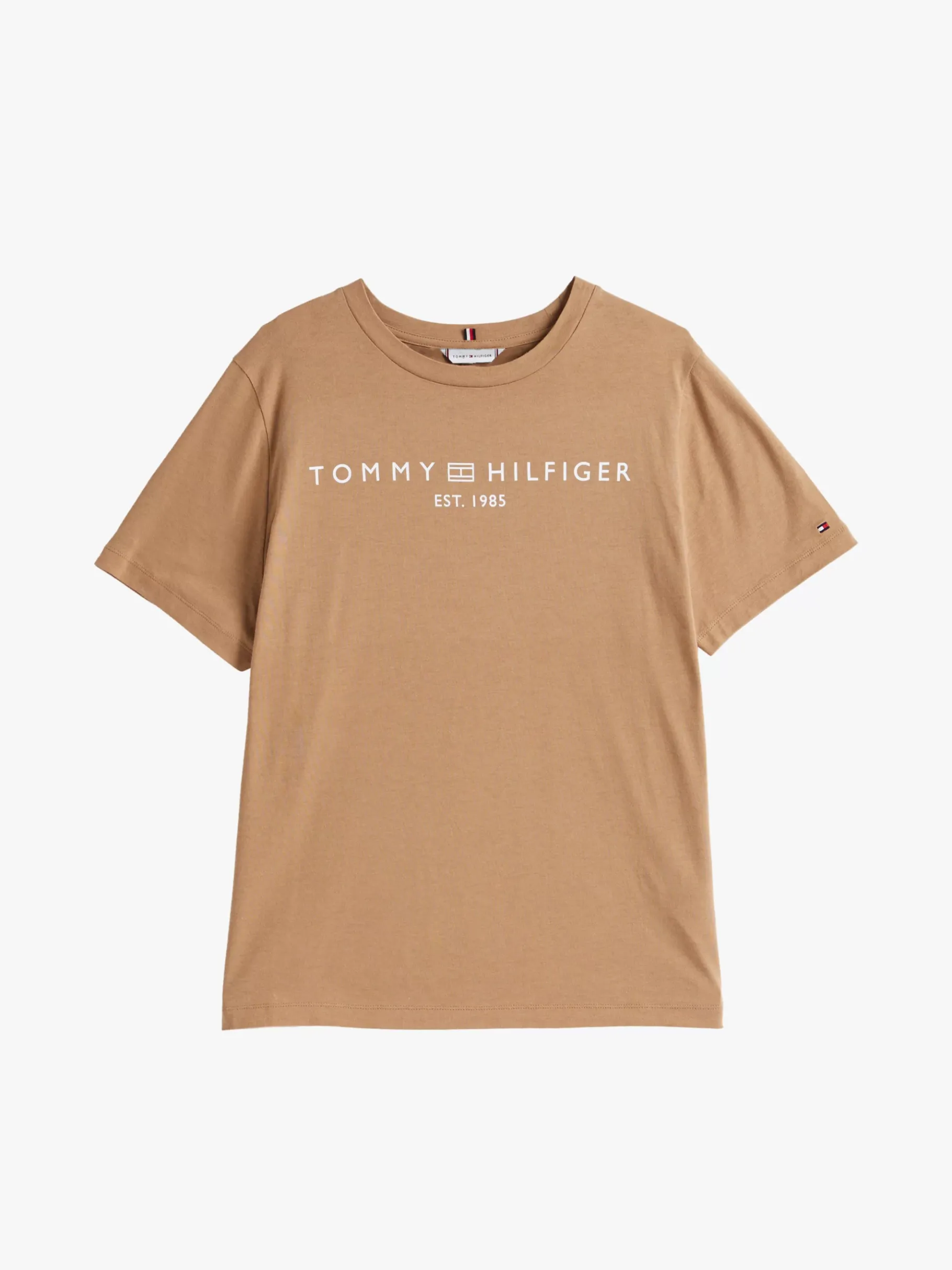 Tommy Hilfiger Curve T-Shirt mit Rundhalsausschnitt SAFARI CANVAS Flash Sale