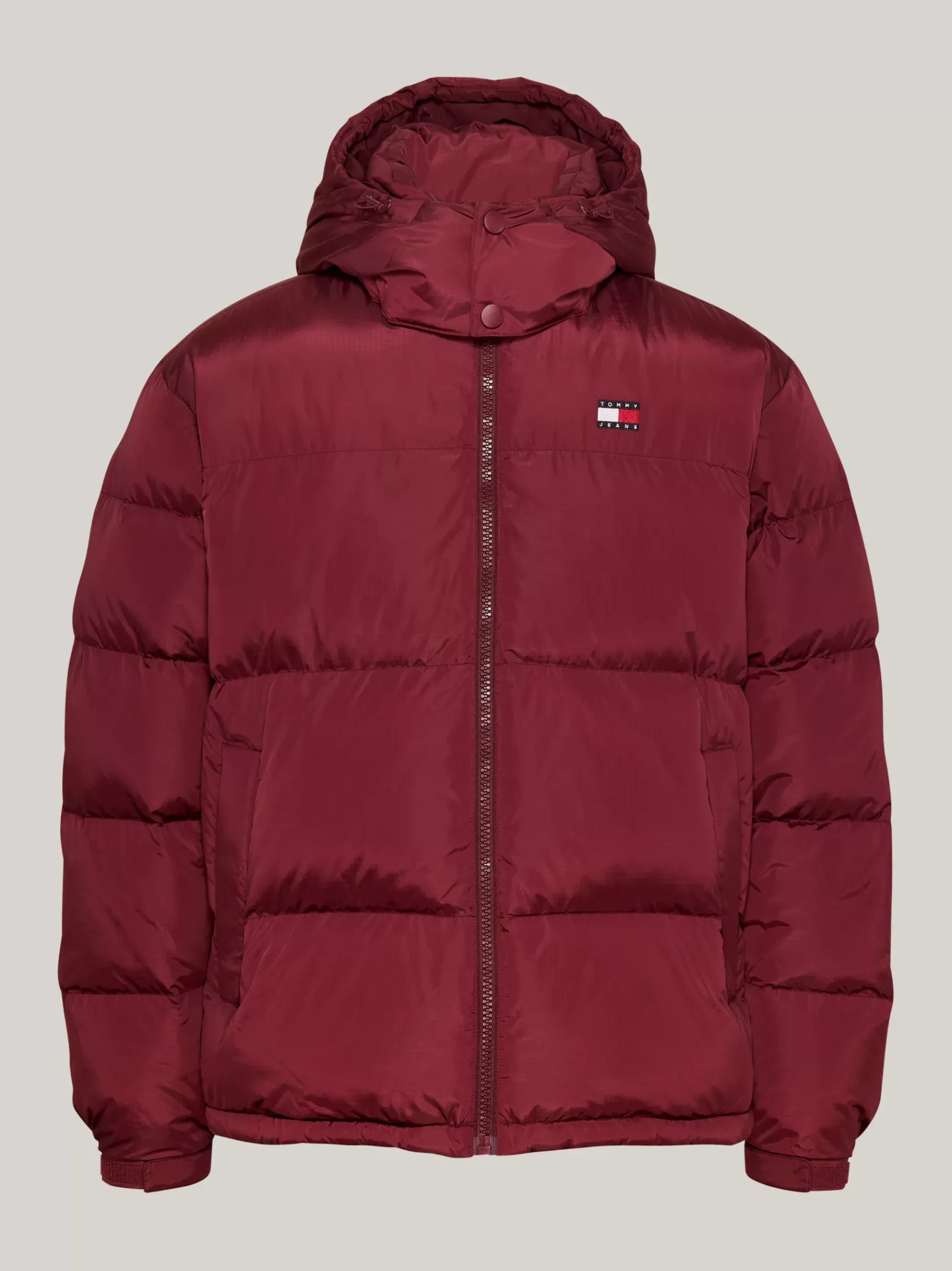 Tommy Hilfiger Daunengefüllte Alaska Puffer-Jacke DEEP ROUGE Hot