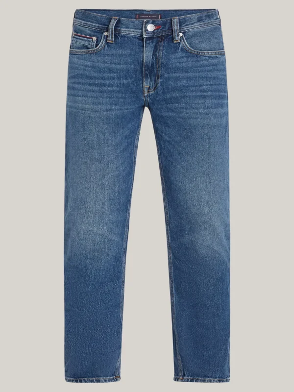 Tommy Hilfiger Denton Straight Jeans mit Fade-Effekt HIKER INDIGO Best