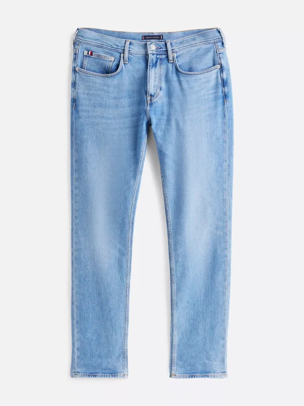 Tommy Hilfiger Denton Straight Leg Jeans mit Fade-Effekt MESA BLUE Sale