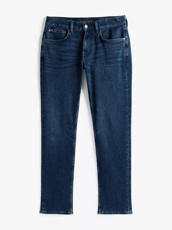 Tommy Hilfiger Denton Straight Leg Jeans mit Fade-Effekten TINTED BLUE Hot