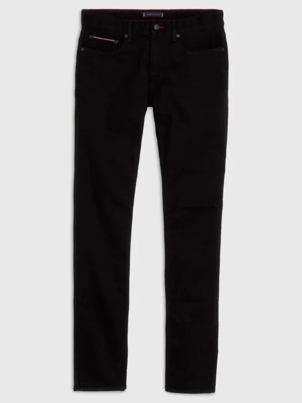 Tommy Hilfiger Denton Straight schwarze Jeans CHELSEA BLACK Sale