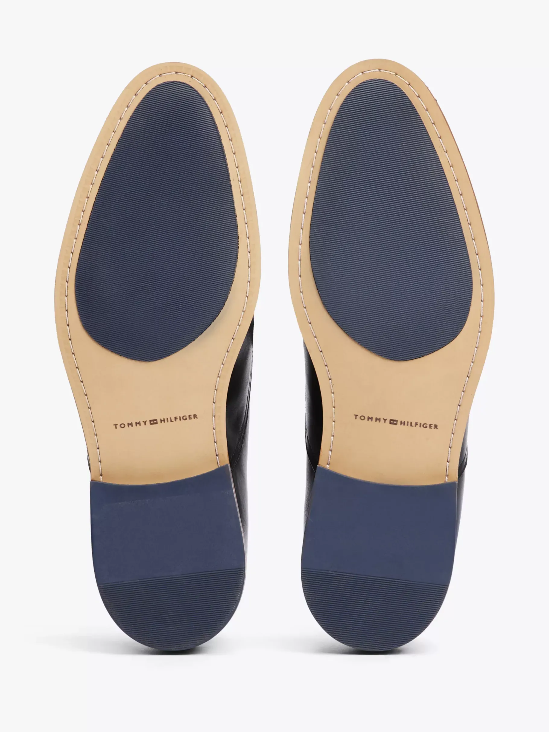 Tommy Hilfiger Derby-Schuh aus Leder BLACK Fashion