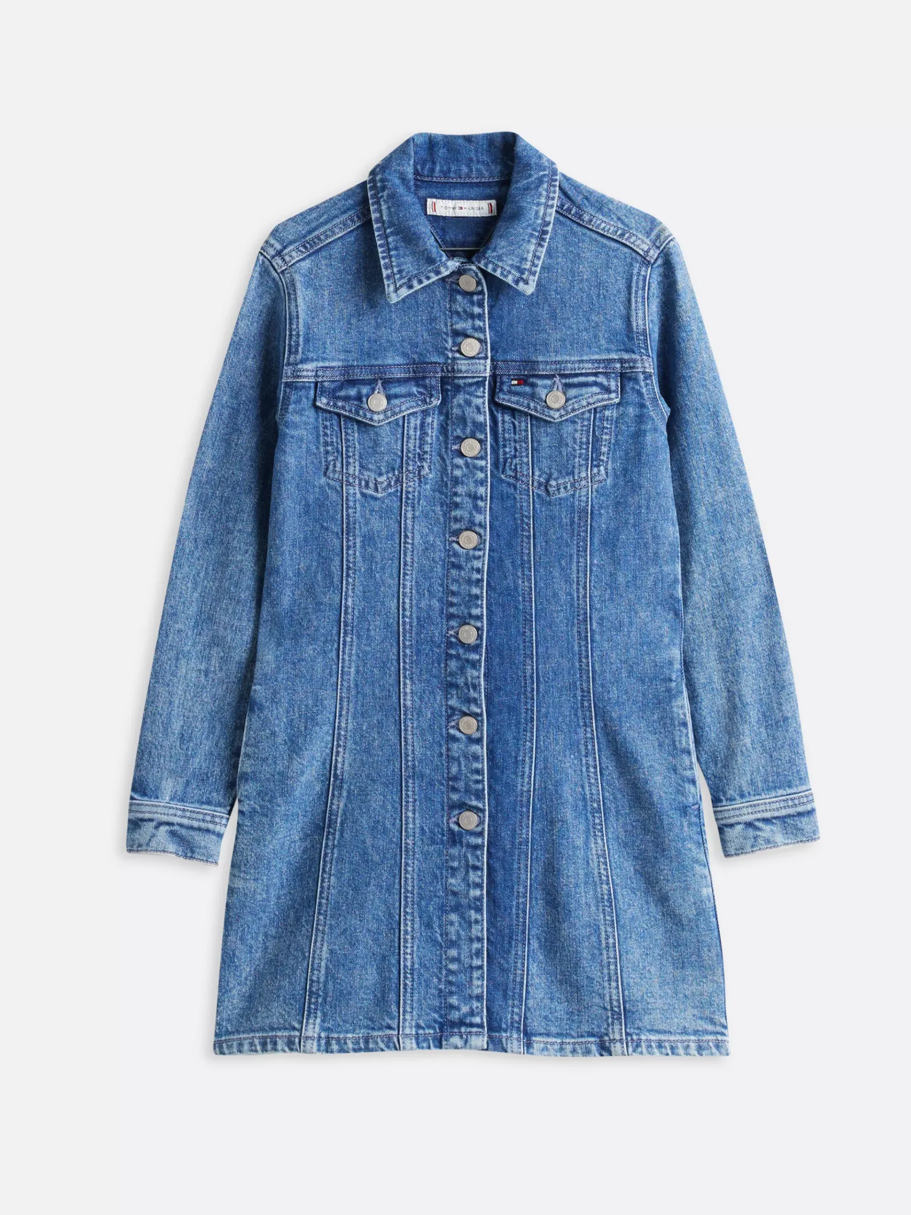 Tommy Hilfiger Durchgeknöpftes Hemdkleid aus Denim SALTANDPEPPER Shop