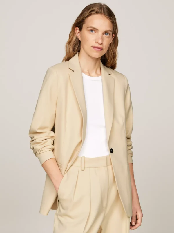 Tommy Hilfiger Einreihiger Blazer COUNTRY IVORY Fashion