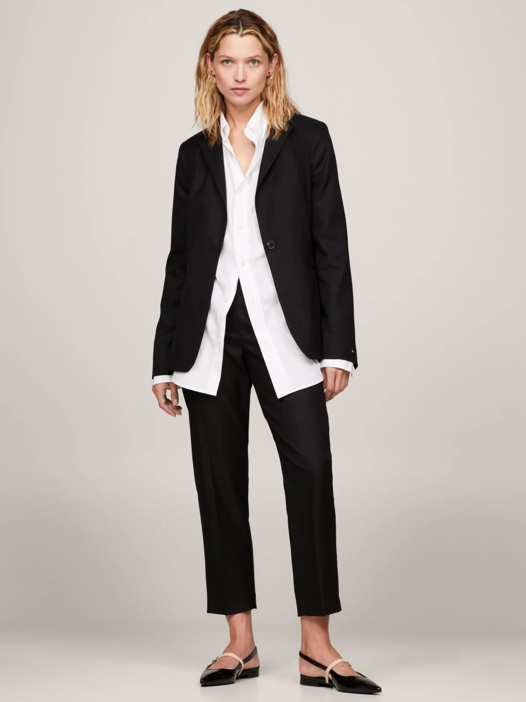 Tommy Hilfiger Einreihiger Blazer BLACK Cheap
