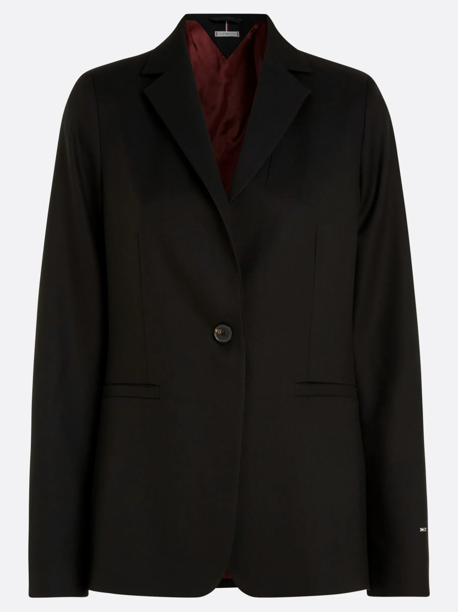 Tommy Hilfiger Einreihiger Blazer BLACK Cheap