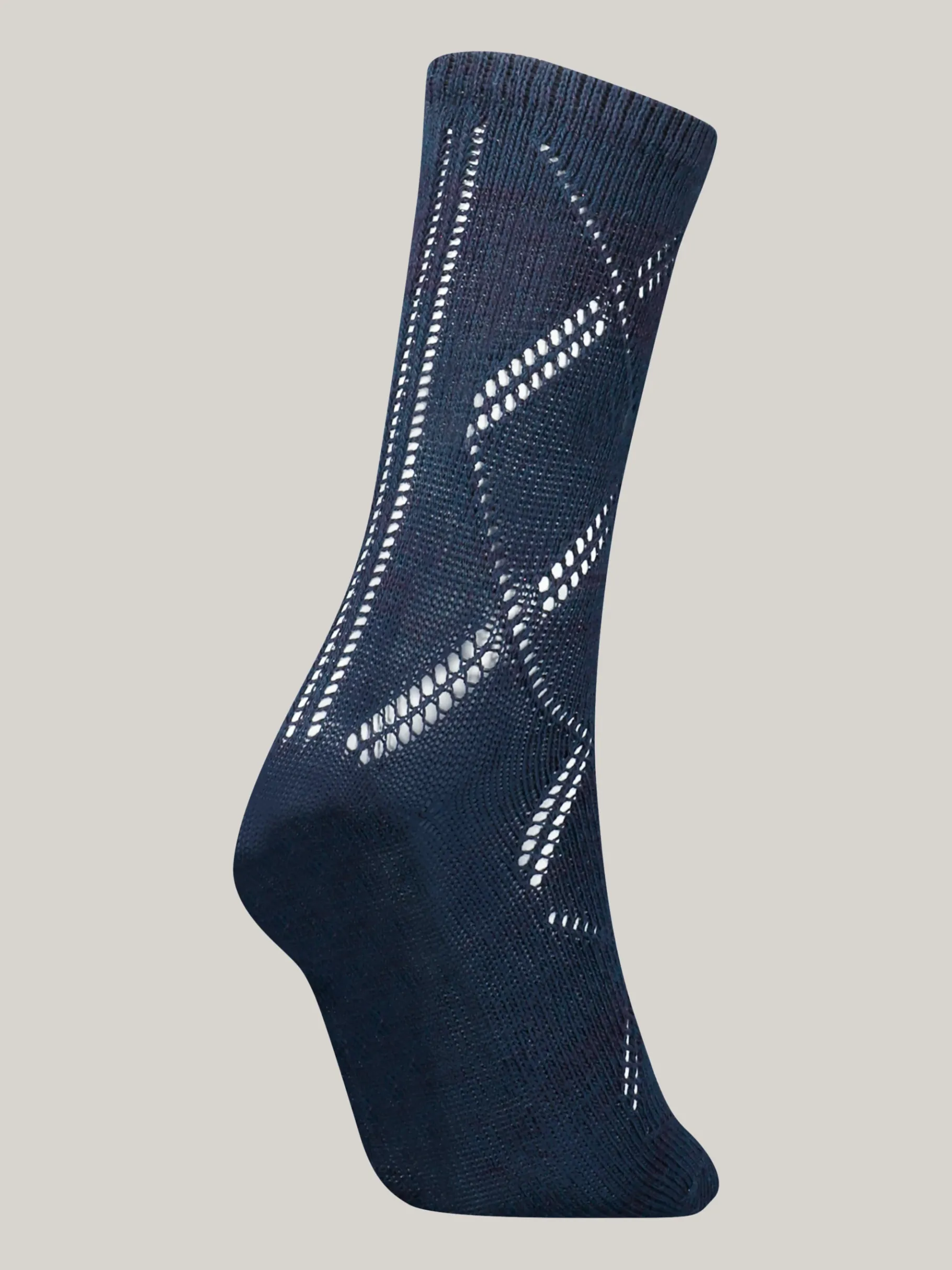 Tommy Hilfiger 1er-Pack Classics Argyle-Lochstrick-Socken NAVY Store