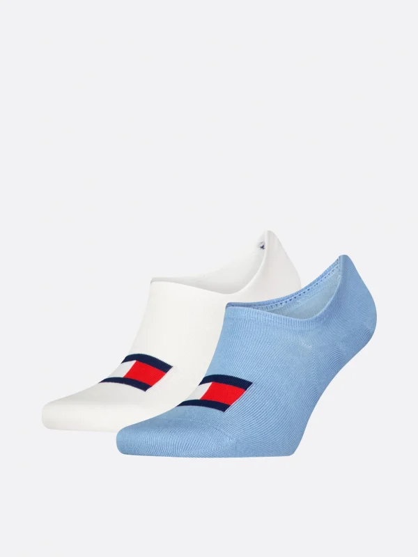 Tommy Hilfiger 2er-Pack Füßlinge mit Flag CASHMERE BLUE Cheap
