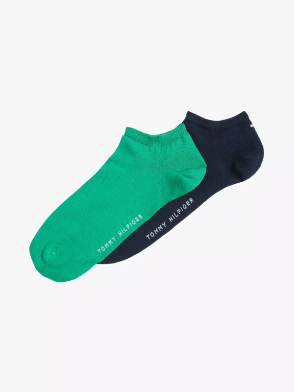 Tommy Hilfiger 2er-Pack gekämmte Sneakersocken GREEN COMBO Shop
