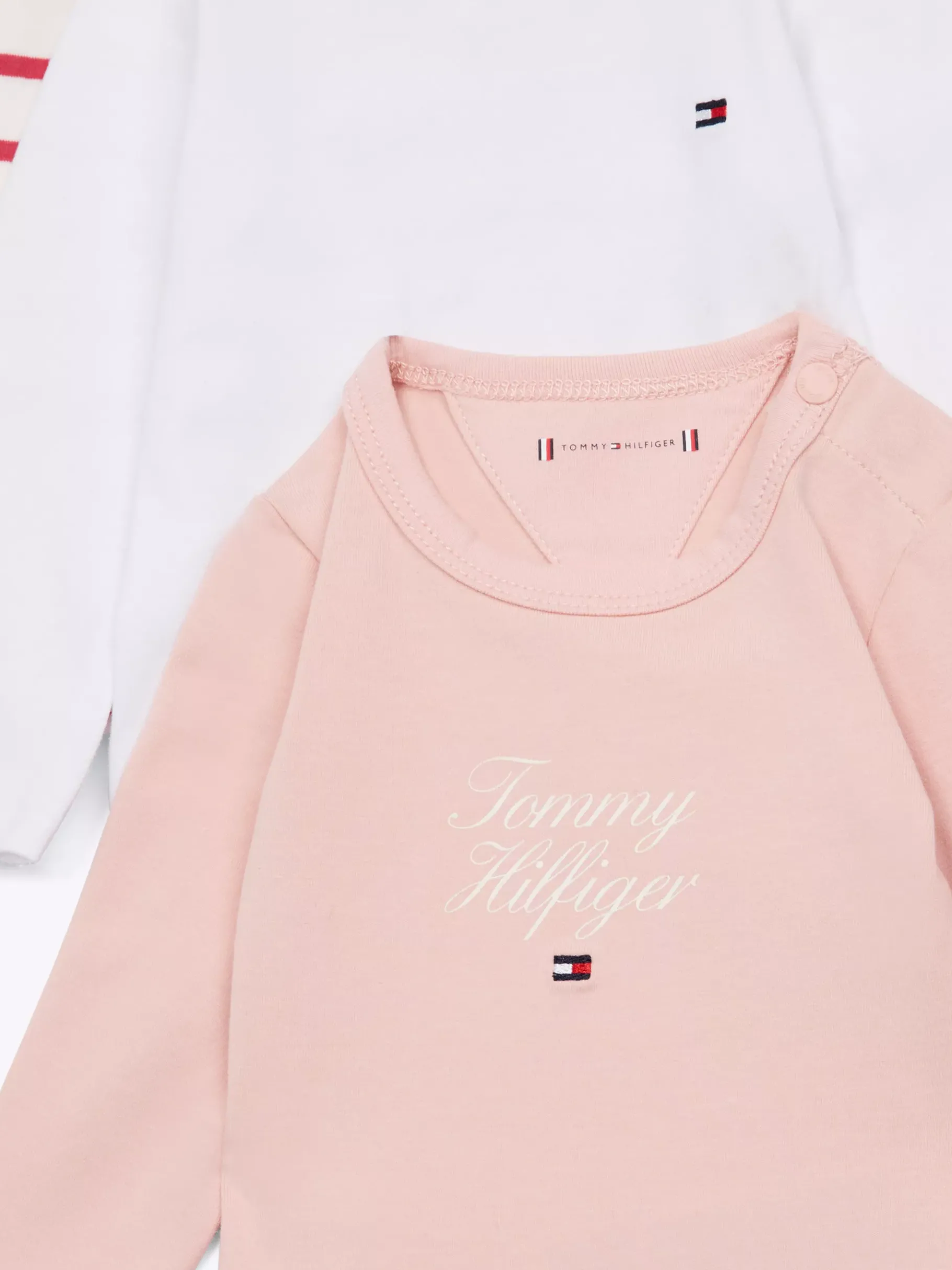 Tommy Hilfiger 3er-Pack Langarm-Bodys im Geschenkset SOFT ROSE Clearance