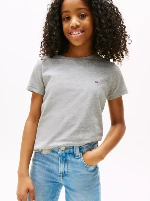 Tommy Hilfiger 2er-Pack Signature Rundhals-T-Shirts FOGGY PINK/LIGHT GREY HTR Hot