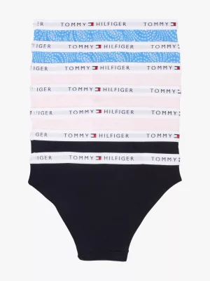 Tommy Hilfiger 7er-Pack Signature Slips mit Print L PINK/BLUE PAISLEY/DES SKY Fashion