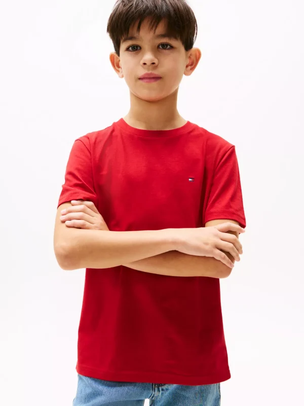 Tommy Hilfiger 2er-Pack Signature T-Shirts MEDIUM RED/WHITE Clearance