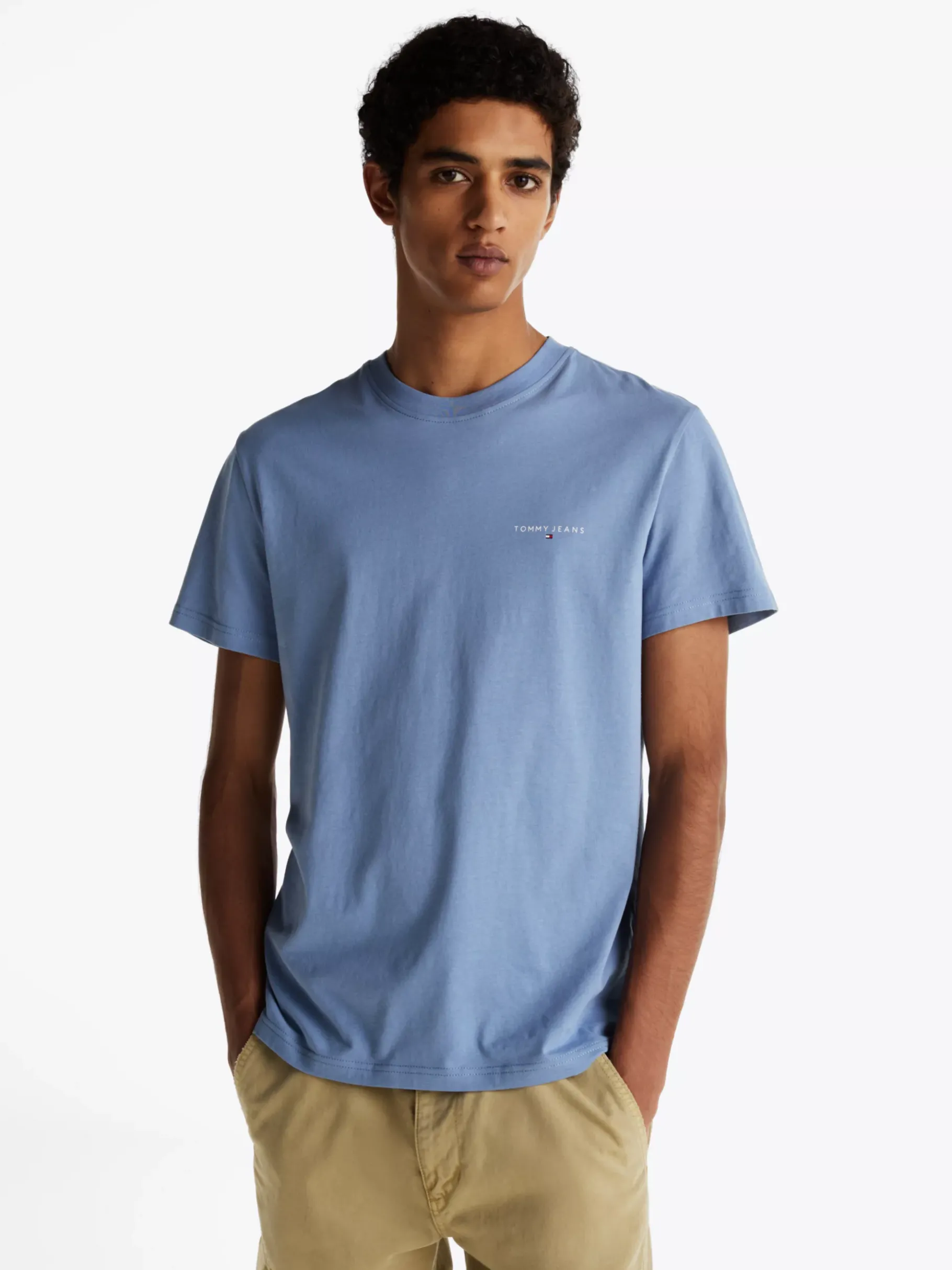 Tommy Hilfiger 2er-Pack Slim Fit T-Shirts mit Logo COLORADO BLUE / ECRU Shop